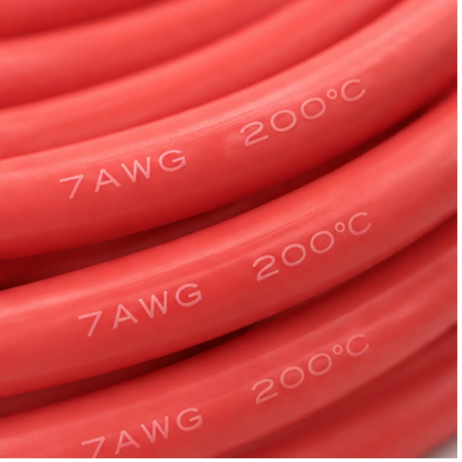 SILICONE WIRE 7AWG RED - Image 2